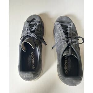Adidas Grey Blue Suede Sneakers Size Men’s 9